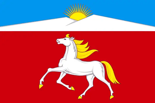 Флаг: Новосёловский район